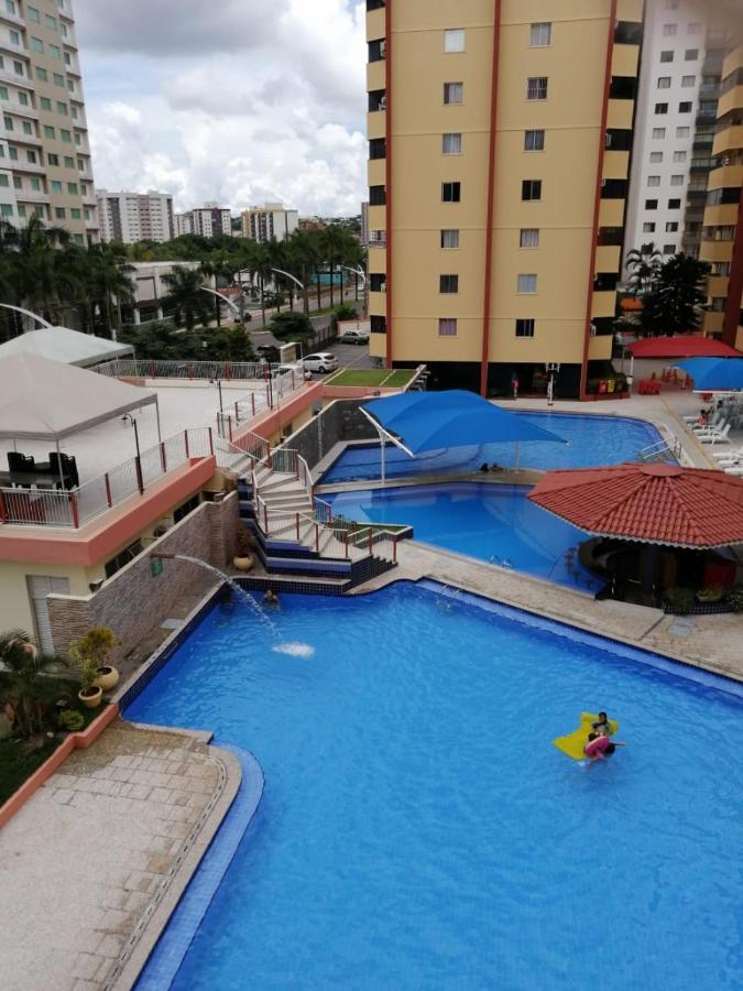 Caldas Novas - Go - Apartamento Parque Das Aguas Quentes Bloco 1 - Em Frente Clube Prive Exteriör bild