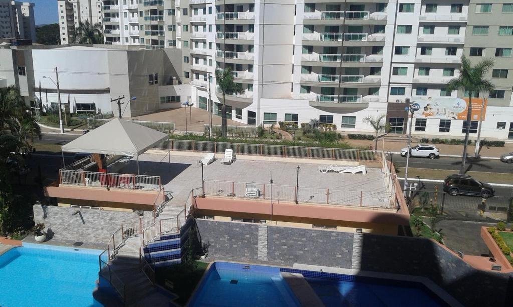 Caldas Novas - Go - Apartamento Parque Das Aguas Quentes Bloco 1 - Em Frente Clube Prive Exteriör bild
